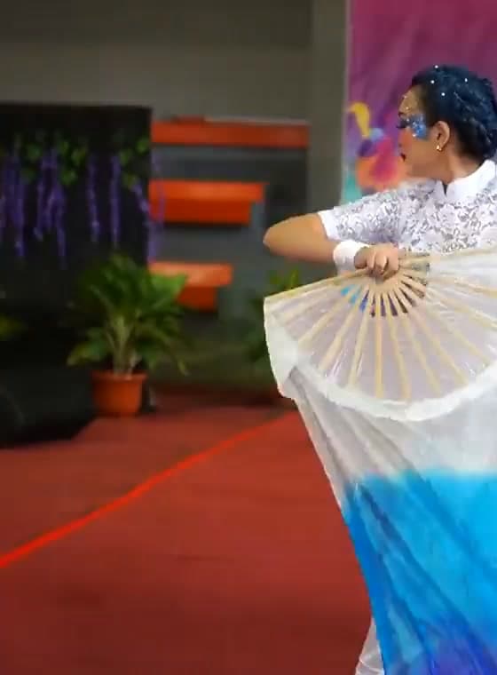 Peserta cabang Tari Kreasi Nusantara