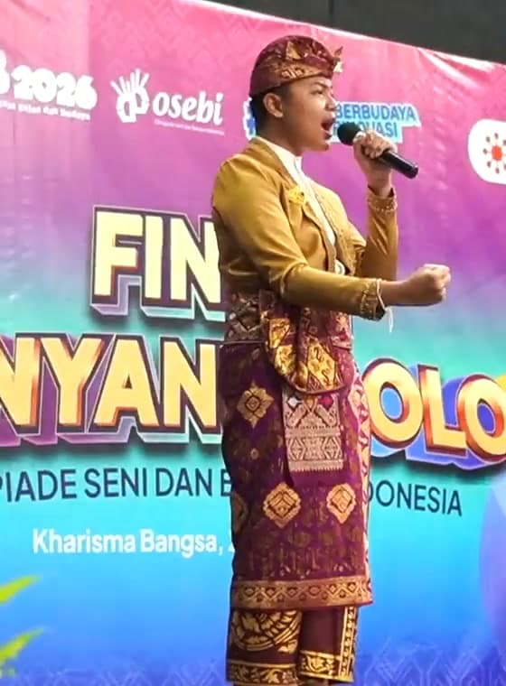 Peserta cabang Menyanyi Solo