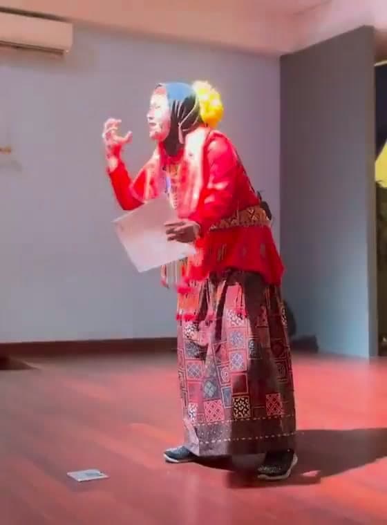 Peserta cabang Membaca Puisi
